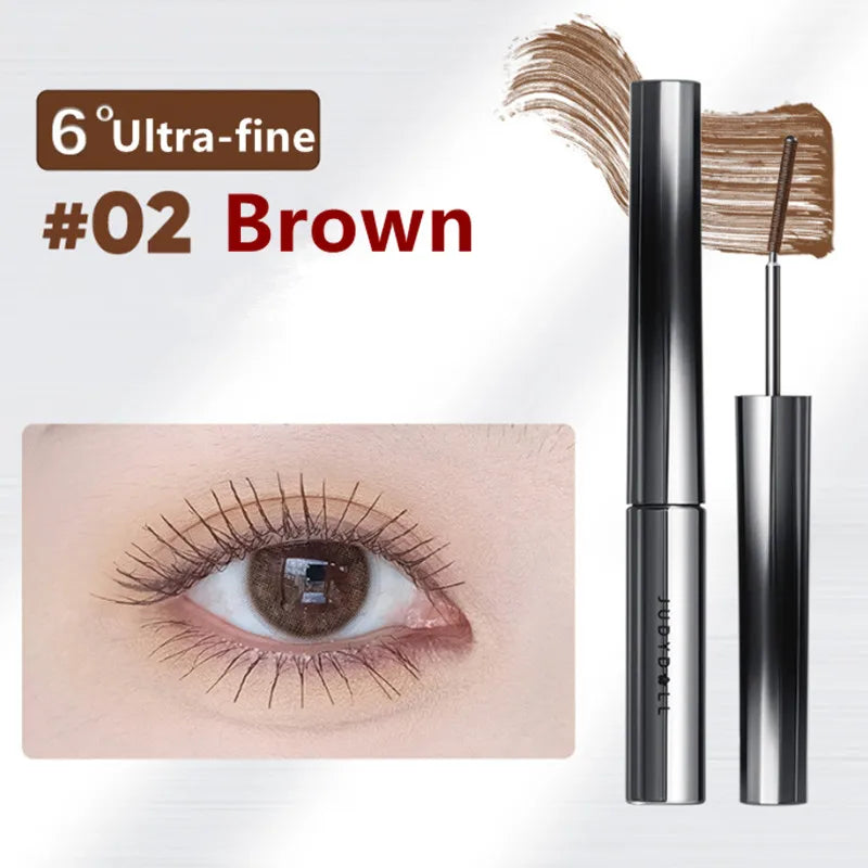 Judydoll Waterproof Silk Fiber Mascara – Black Long Curling Lash Extensions for Sexy Eyes Makeup