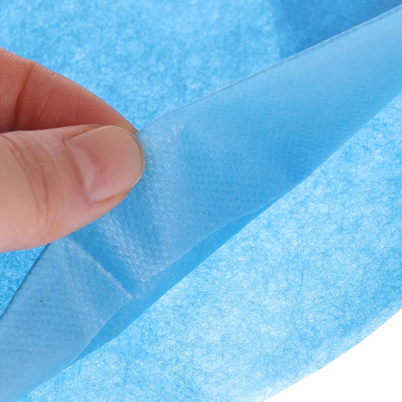 40PCS Disposable Surgical Drapes – Sterile Non-Woven Surgical Sheets, Blue 600x600mm with Hole
