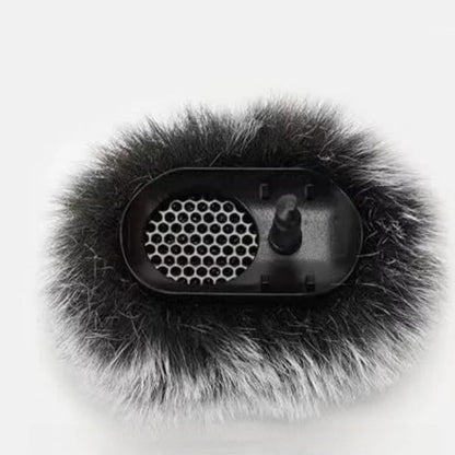 Furry Windscreen for DJI MIC 2 – Lavalier Microphone Wind Muff for Noise Reduction