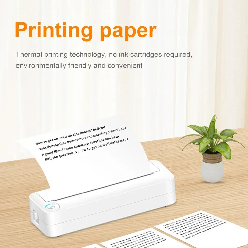 A4 Thermal Paper Roll – 210x30mm for A4 Wireless Bluetooth A40/X8 Printer