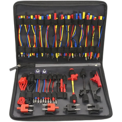 70PCS Multimeter Test Lead Kit – Complete Automotive Electronic Connector & Cable Hand Tool Set