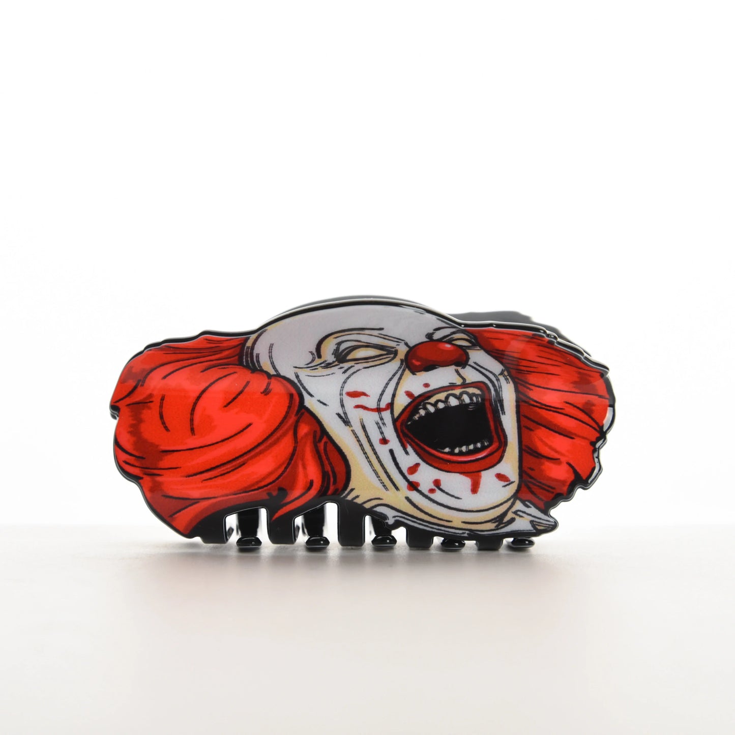 Muweordy Horror Series Hair Claw | Halloween Clown Crab Hair Clip for Women