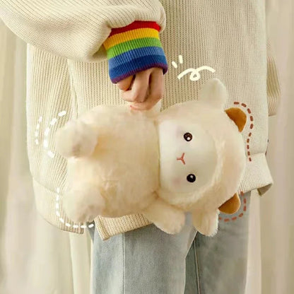 25cm Cute Sheep Plush Toy - Kawaii Soft Animal Doll Pillow for Birthday, Wedding & Party Gifts