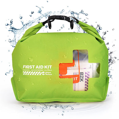 RHINO RESCUE Waterproof First Aid Kit — Lightweight Dry Bag with Emergency Survival Supplies for Outdoor Kayaking, Swimming & Boating