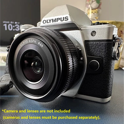 Original DJI 15mm F1.7 M4/3 Mount Lens – Wide-Angle Mirrorless Lens for Panasonic