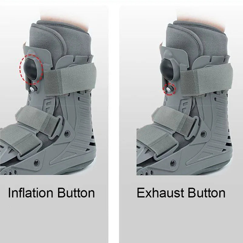 Adjustable Cam Walker Boot – ROM Fracture Cast Walking Boot for Foot, Ankle & Fibula Injury Support