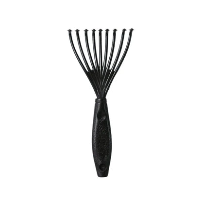 Professional Hair Salon Comb & Brush Cleaner – Aluminum Comb with Plastic Handle for Hair Removal