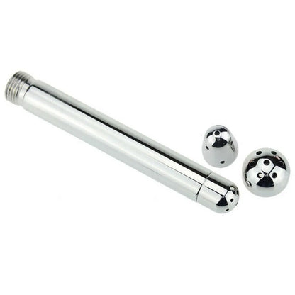 Anal Douche Enema Set – Aluminum Shower with 3 Nozzle Options for Complete Cleansing