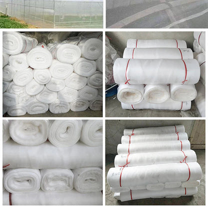 White 60 Mesh Garden Insect Netting – Greenhouse Protection Cover for Plants, Vegetables, Pest & Bird Control