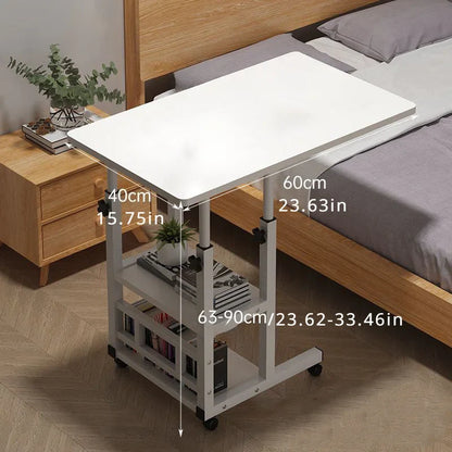 Multifunctional Adjustable Foldable Table – Expandable Portable Non-Wood Design for Home & Office