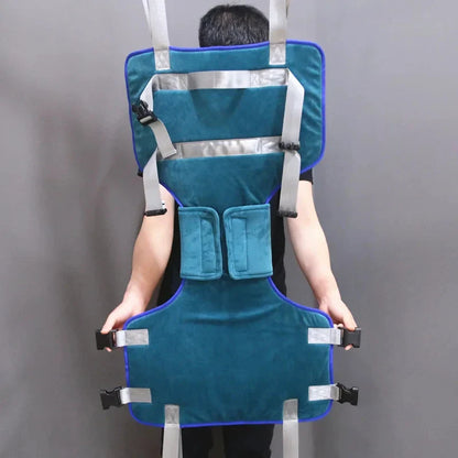 Adjustable Patient Lift Sling — Rehabilitation Walking & Standing Support Belt for Elderly and Disabled Care