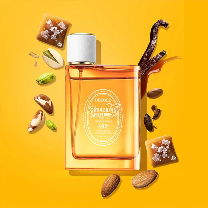 Caramel Vanilla 100ml Women’s Eau De Parfum — Long-Lasting Gourmet Body Spray with Irresistible Scent & Pheromones
