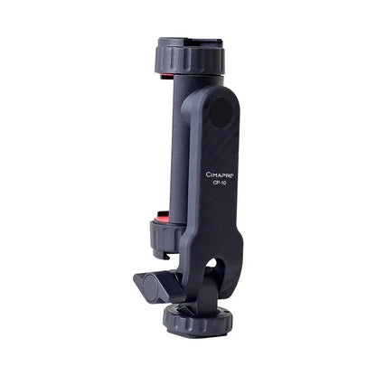 Vertical Shooting Phone & DSLR Monitor Mount Clamp – Tripod Holder for Smartphone Vlogging
