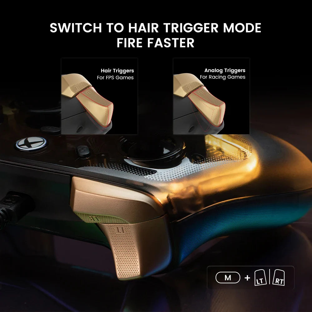 GameSir Kaleid Wired Xbox Controller – Hall Effect Joystick Gamepad for Xbox Series X, Series S & Xbox One