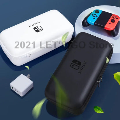 Newest Nintendo Switch/OLED Protective Portable Travel Carrying Case: Pouch Storage Bag for Console and Accessories - Keep Your Gear Safe On-The-Go!