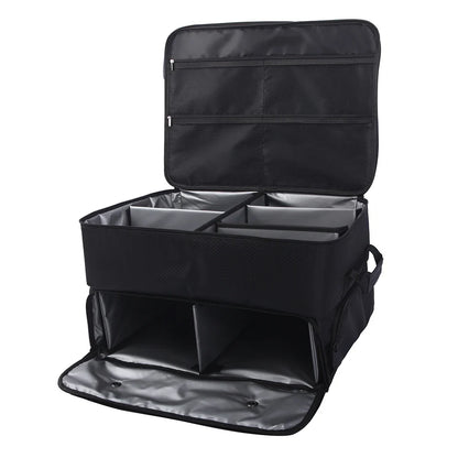 Golf Trunk Organizer – Waterproof Car Bag with Large Storage Box for Shoes, Balls, Tees, Clothes, Gloves & Accessories