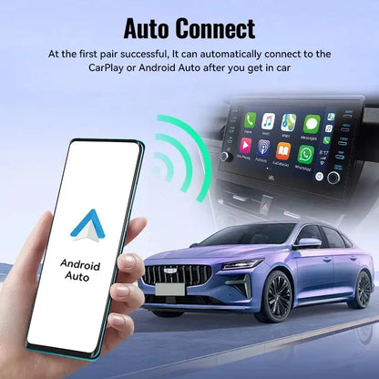 XUDA NEW Wireless Adapter - CarPlay and Android Auto Smart Mini Box, Plug and Play with WiFi Fast Connect, Universal for Nissan