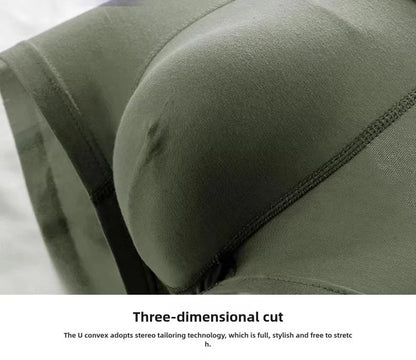 10PCS Men's Mid-Waist Boxers – Breathable, Lightweight Underwear Set in Multiple Colors