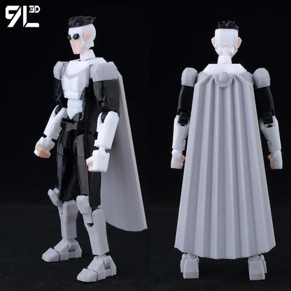 9L3D Lucky 13 Invincible Boy Eve Action Figure — 3D Printed Anime Model, Multi-Jointed Poseable Collectible Toy Gift for Fans