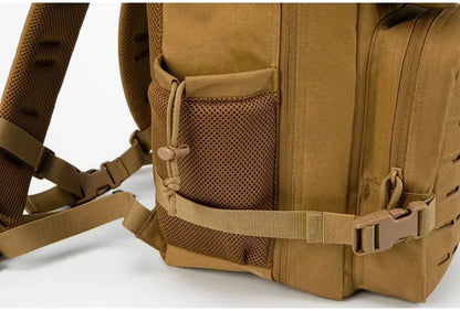 25L/45L Tactical Backpack for Men & Women – Outdoor Hiking Molle Daypack, School & Gym Rucksack with Dual Cup Holders