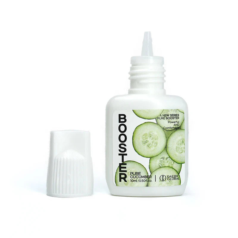 Original Booster Eyelash Glue – Super Bonder Quick-Dry Professional Lash Extension Glue with Aloe, Coconut & Cucumber