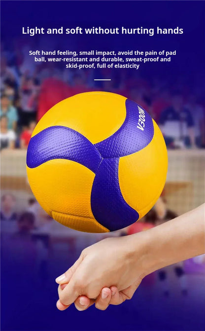 Outdoor No.5 Volleyball - Training & Beach Volleyball, Large Event & Indoor Upgrade Air Volleyball