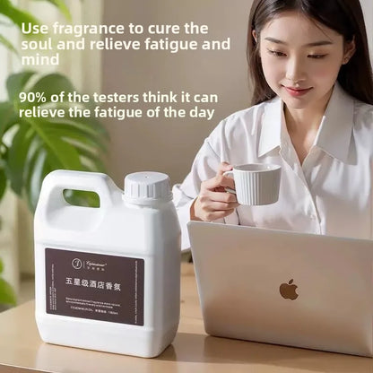 1300mL Luxury Hotel Scent Diffuser Oil – Long-Lasting Ritz-Carlton & Hilton Inspired Aromatherapy Fragrance for Home Decor