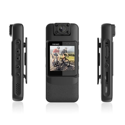 4K Infrared Night Vision Clip-On Body Camera – Mini WiFi HD Wearable Recorder for Outdoor & Law Enforcement Use
