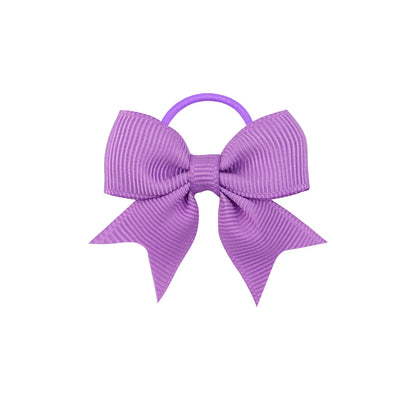 20/30/40pcs Babies Tiny 2-Inch Hair Bows Rubber Bands – Ponytail Holders for Baby Girls & Infants Hair Accessories