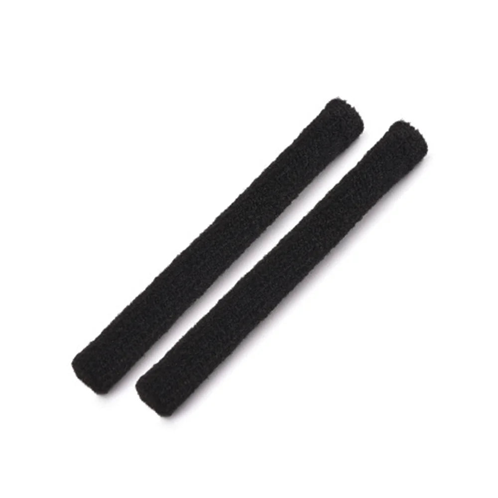 Anti-Slip Eyeglass Temple Tips – Soft Cotton Fabric Cushion Sleeve for Comfortable Frame & Ear Support