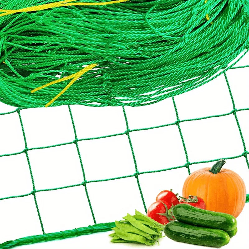 Heavy Duty Garden Climbing Plant Support Net – Durable Nylon Trellis Mesh for Cucumbers, Tomatoes & Fruit Plants