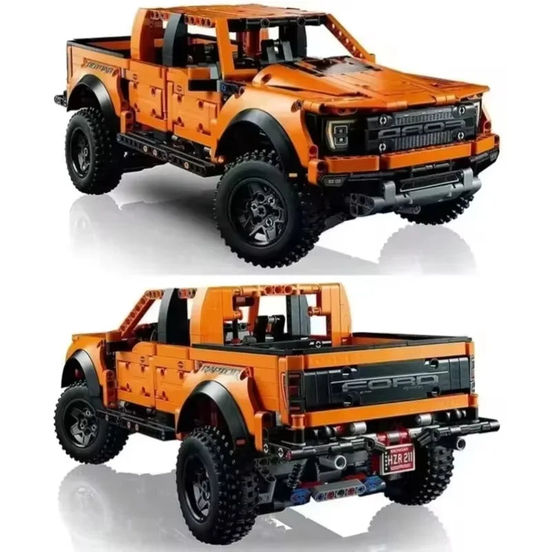 2024 New 1379PCS F-150 Truck Car Building Blocks – Off-Road Pickup Bricks MOC 42126 Toy for Kids, Boys Birthday Gifts