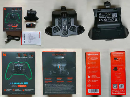 BIGBIGWON Battle Armor XPRO Wireless Back Button – Xbox Series Controller Accessory for Xbox, Switch & PC