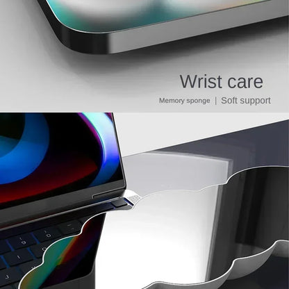 Memory Foam Mouse Pad with Wrist Rest – Anti-Slip Keyboard Cloud Desk Pad for Office & Gamer Comfort