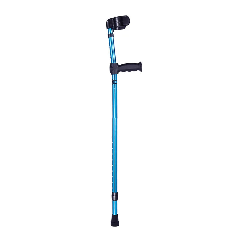 Adjustable Folding Aluminum Crutch – Telescopic Underarm Cane for Seniors & Disabled