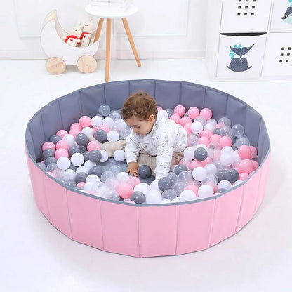 80x26cm Kids Ball Pit – Portable & Foldable Oxford Cloth Ball Pool for Toddlers & Babies, Indoor/Outdoor (Balls Not Included)