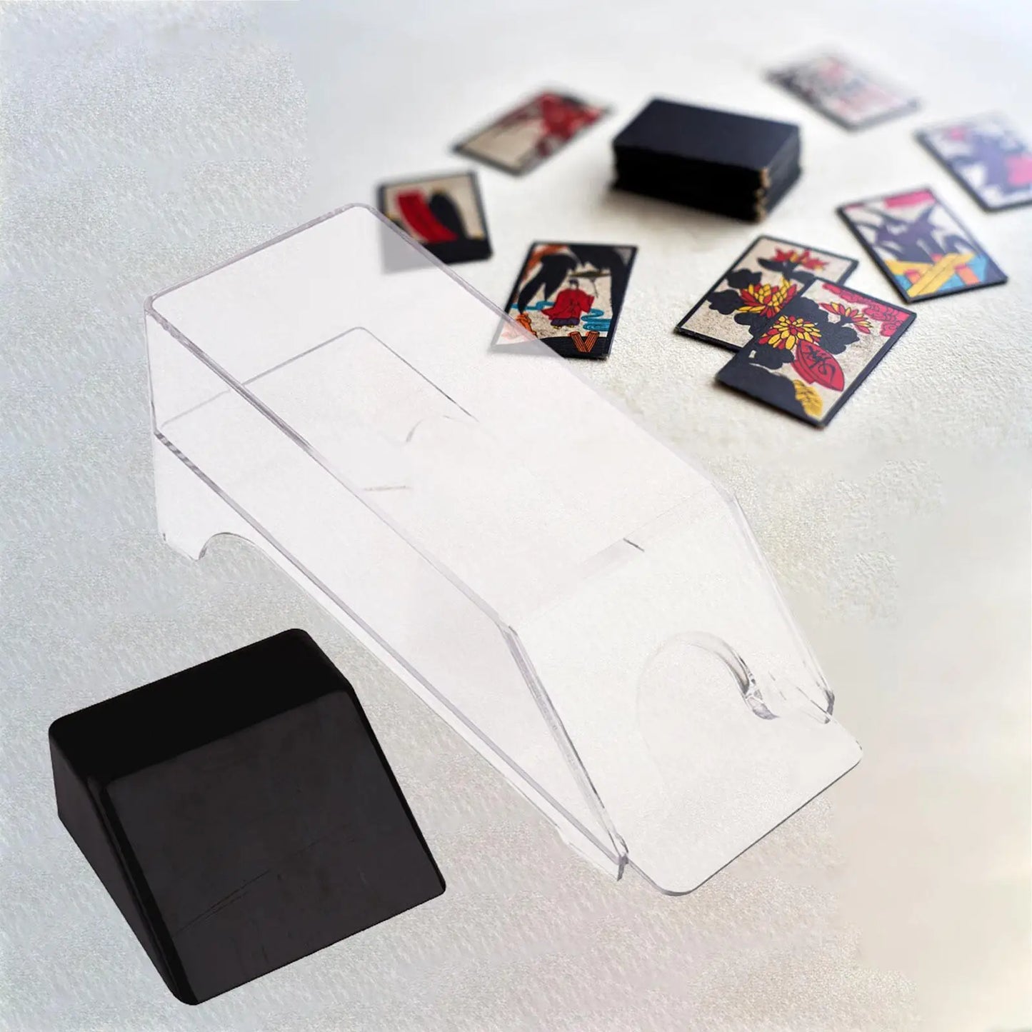 Acrylic Card Dispenser Dealing Shoe – Perfect for Home, Living Rooms & Offices