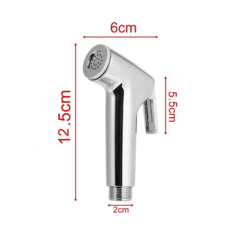 Handheld Toilet Bidet Sprayer with Flexible Spring Hose – Bathroom Shower Head Accessory