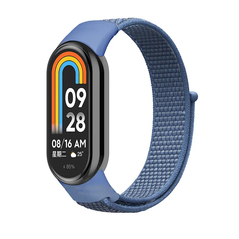Nylon Loop Strap for Xiaomi Mi Band 3-9 – Replacement Sport Smartwatch Wristband