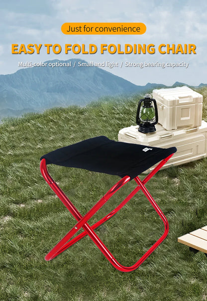 Portable Multifunctional Outdoor Folding Chair – Ultra-Light Picnic, Camping, Travel Fishing Stool & Accessories