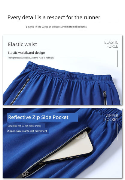Dingsheng Marathon Training Shorts – Phone-Friendly Lining for Comfortable Running