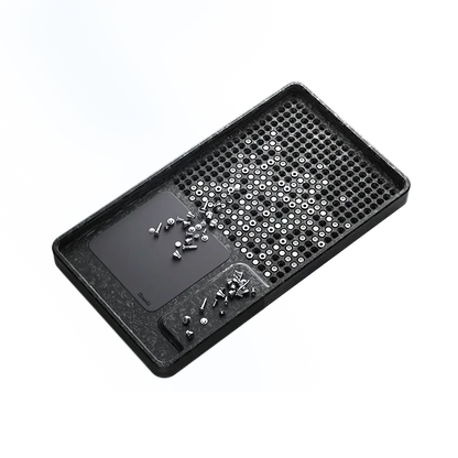 Qianli Magnetic Screw Bit Storage Tray – Small Screw Holder Plate for Mobile Phone Repair, RC Car, and Drone Tools