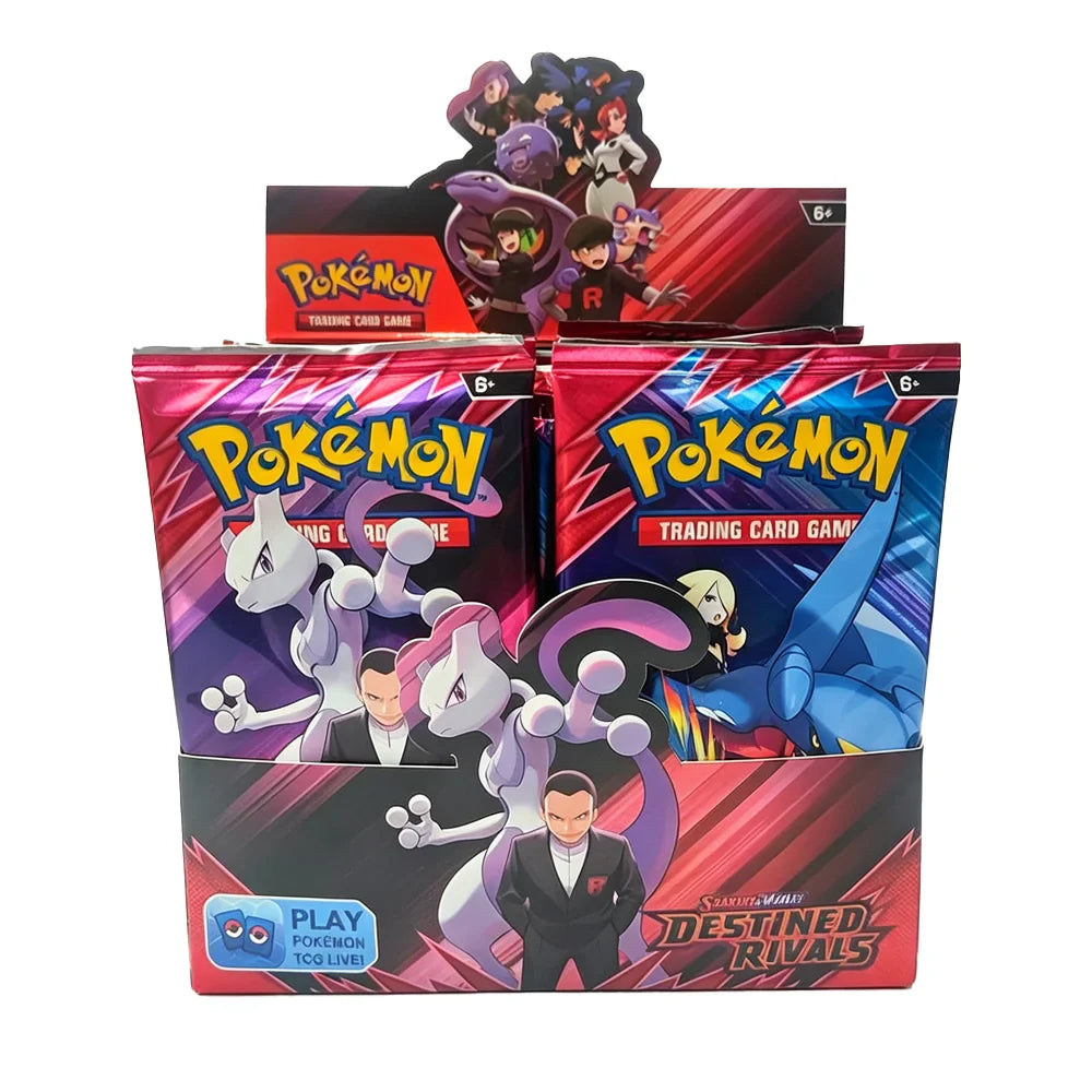 360PCS Pokémon Trading Card Booster Set – Destined Rivals, Prismatic Evolutions & Scarlet & Violet 151 PALDEAN English Cards Pack