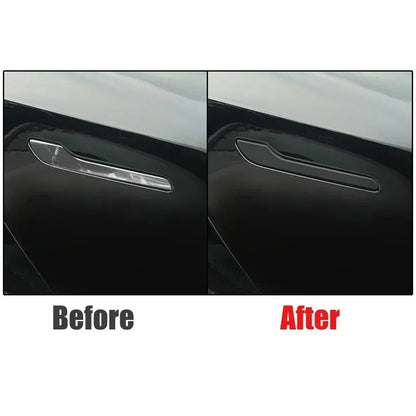 Tesla Model 3/Y Carbon Fiber ABS Door Handle Covers – Premium Durable Car Accessories 2024