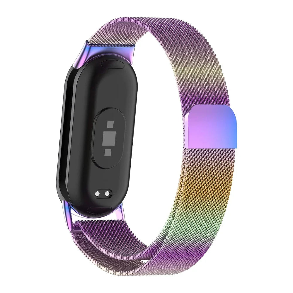 Magnetic Stainless Steel Strap for Xiaomi Mi Band 8 9 – Loop Bracelet Belt Accessory