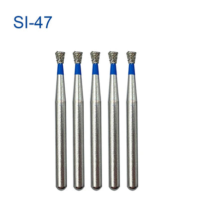 5pcs FG Dia 1.6mm Dental Drills – High-Speed Handpiece Diamond Burs for Teeth Whitening