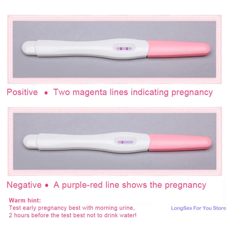 Early Pregnancy Test Strips – HCG Testing Kit for Women, Over 99% Accuracy, Rapid Urine Pregnancy Check