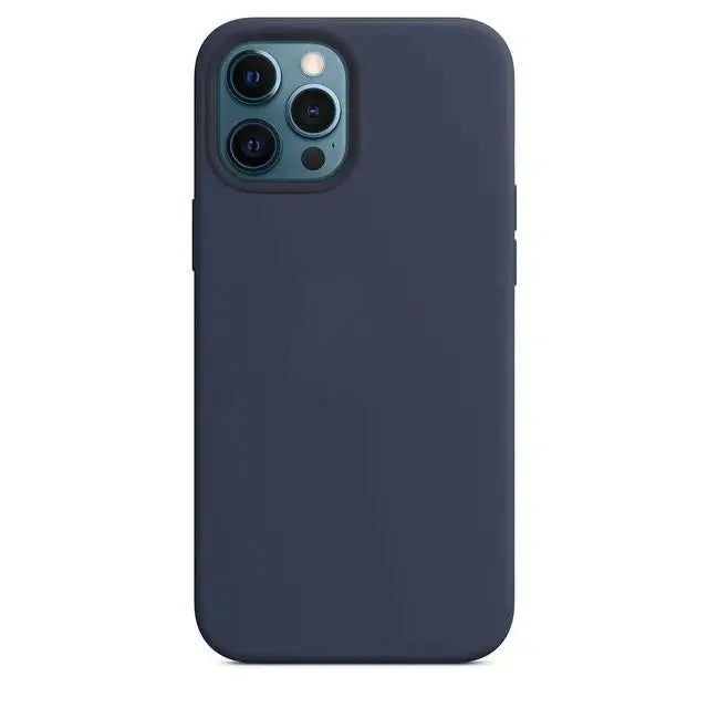 Liquid Silicone iPhone Case - Shockproof Protective Cover for iPhone 17, 16, 15, 14, 13 & 12 Pro Max