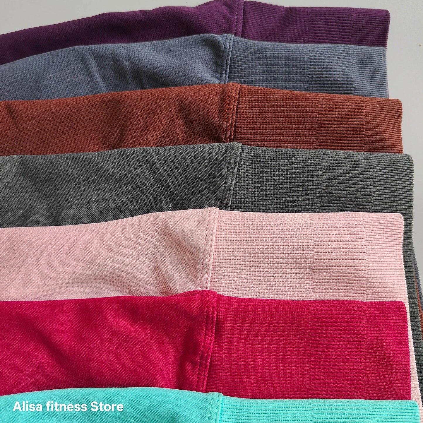 High Waisted Yoga Shorts - Seamless Tummy Control Fitness Shorts for Running, Workout & Activewear