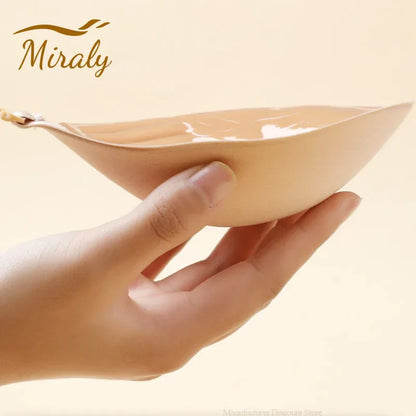 Invisible Strapless Adhesive Bra for Women – Push-Up Silicone Pad Lift, Nude Cover, Sexy Chest Stickers